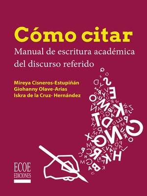 cover image of Cómo citar